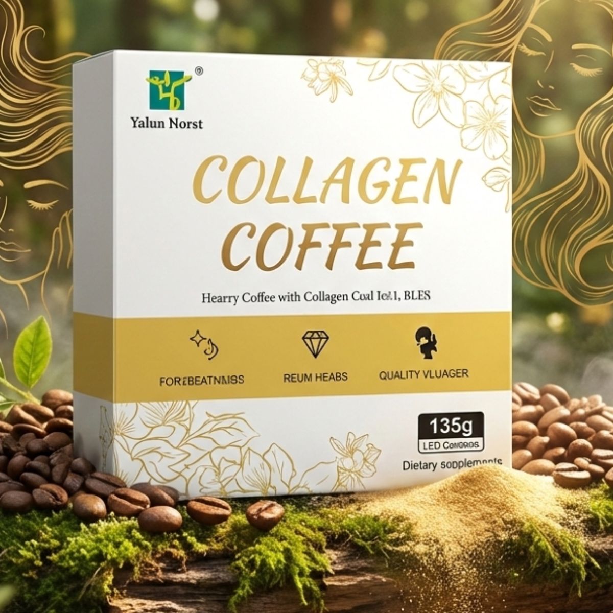 Accueil collagène au café