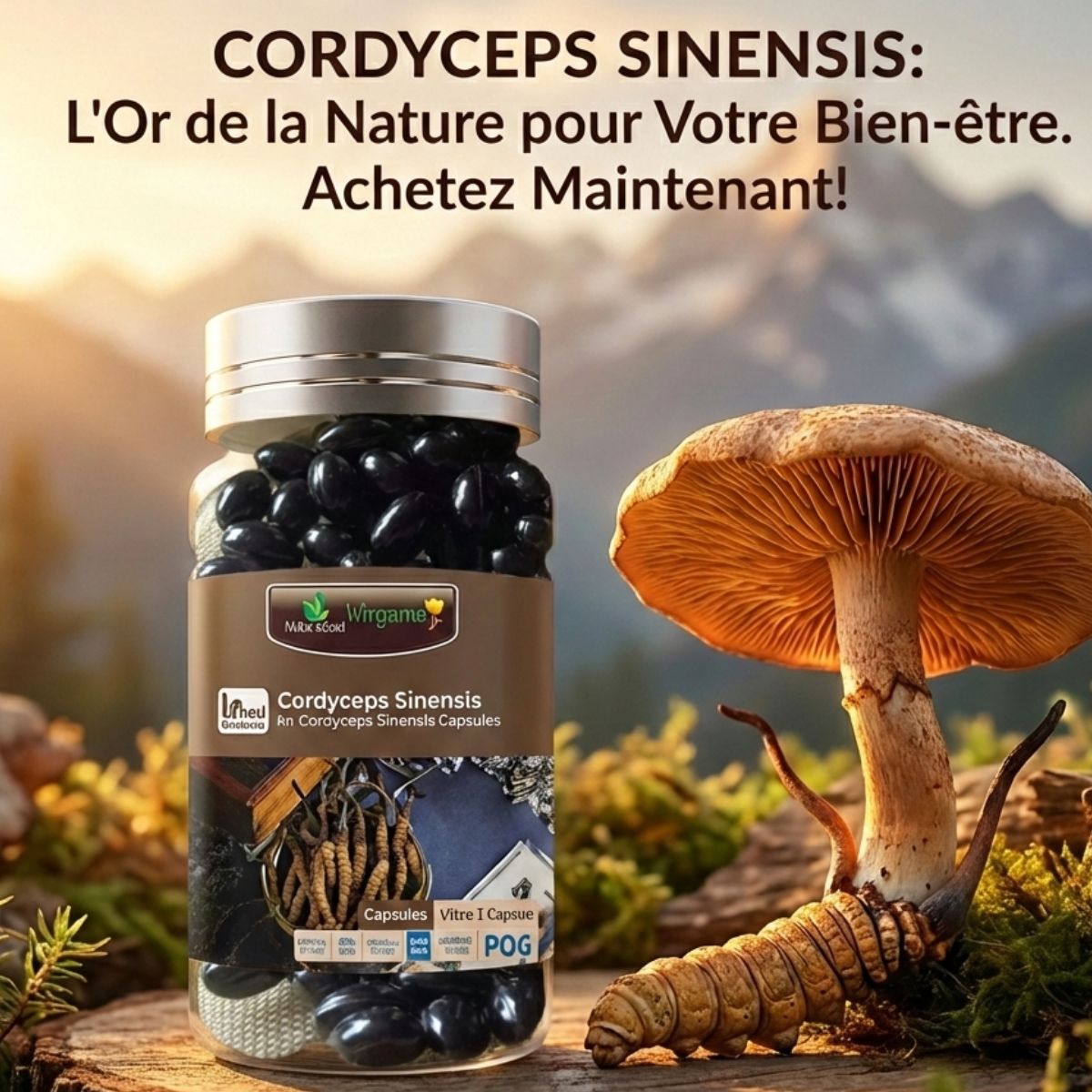 Accueil cordiceps sinensis