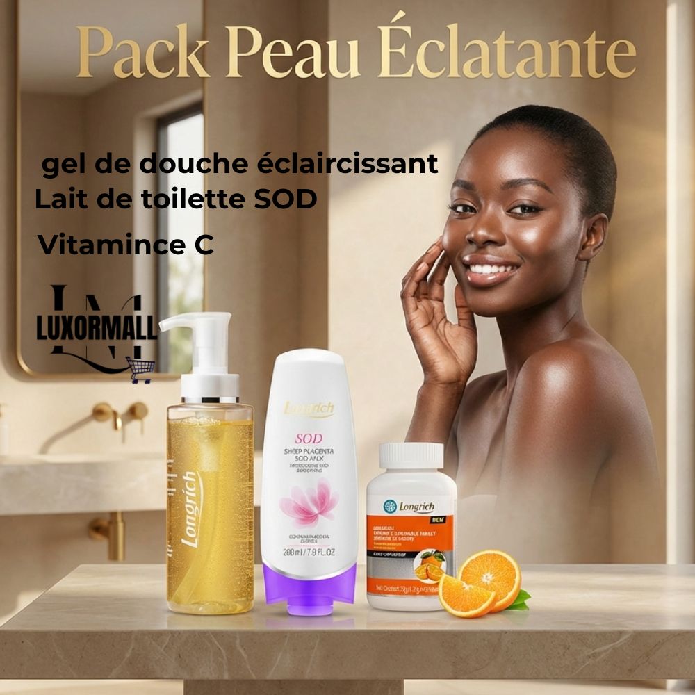 Accueil pack peau éclatante