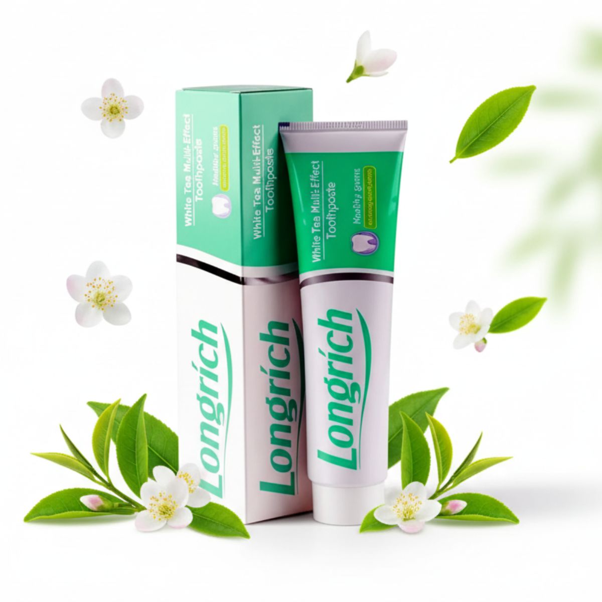 Accueil pâte dentifrice au thé blanc 100g longrich