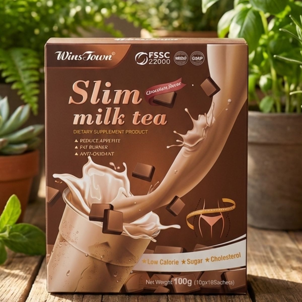 Accueil thé minceur au chocolat