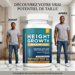 produit pour augmenter la taille des enfants et adultes