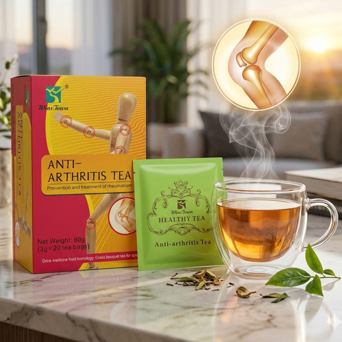 thé anti arthrite et anti rhumatisme