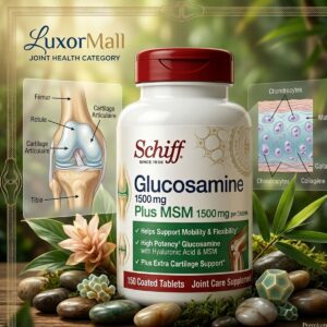 Glucosamine + MSM pour douleurs articulaires