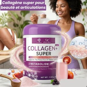 collagène en poudre pour beauté santé globale et articulations