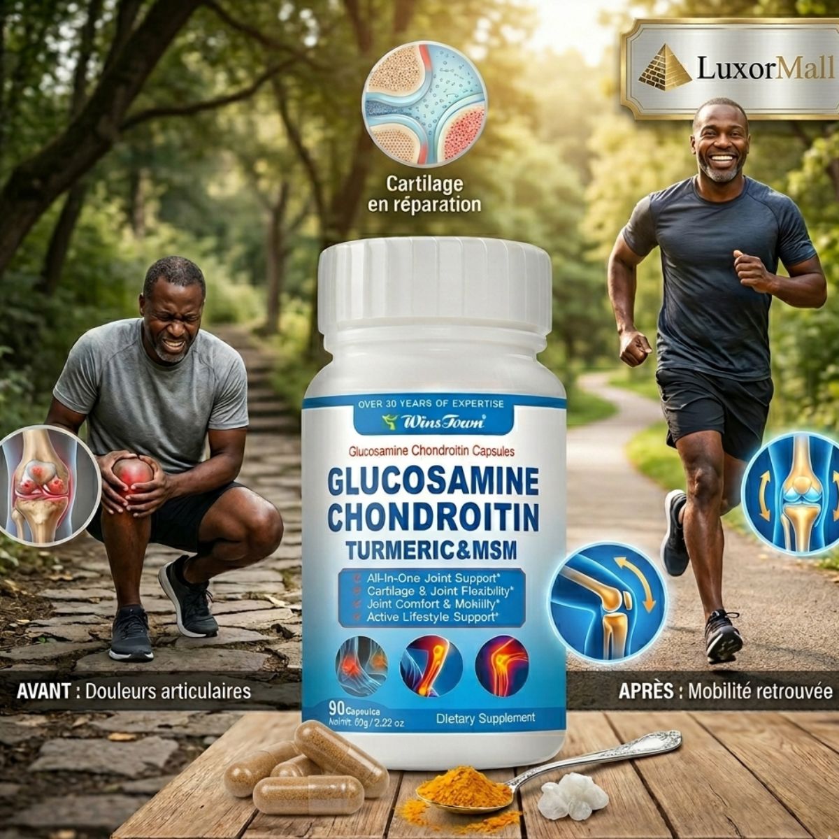 glucosamine chondroitin pour aticulations