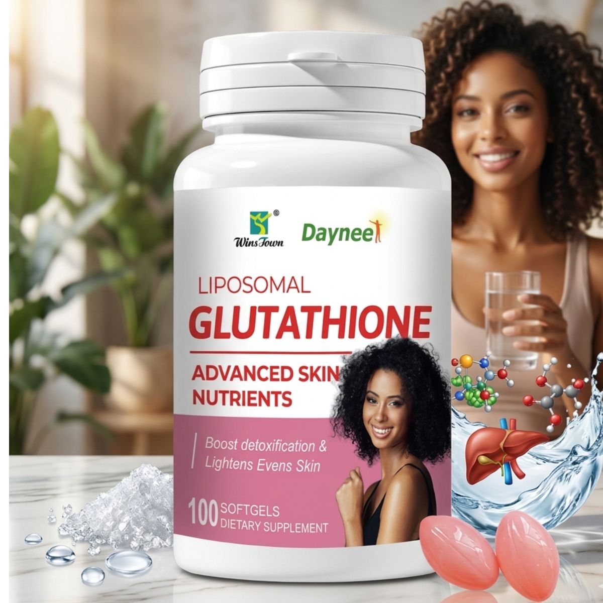 glutathione liposomal + collagène