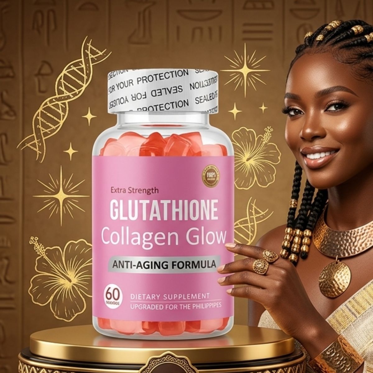 glutathione collagène glow