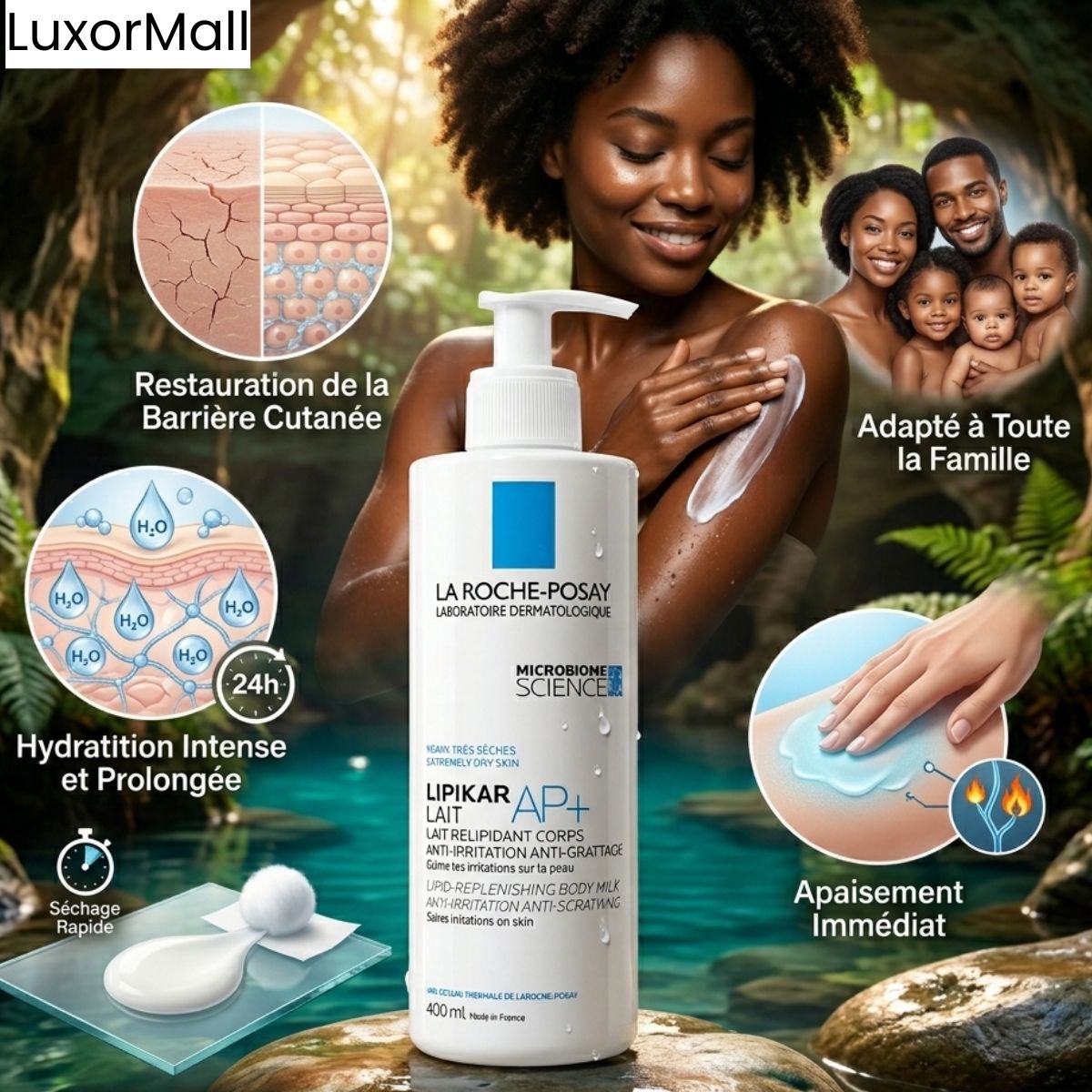 Accueil lait corporel relipidant la roche posay