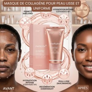 masque de nuit au collagène pour un visage lisse et éclatant medicube