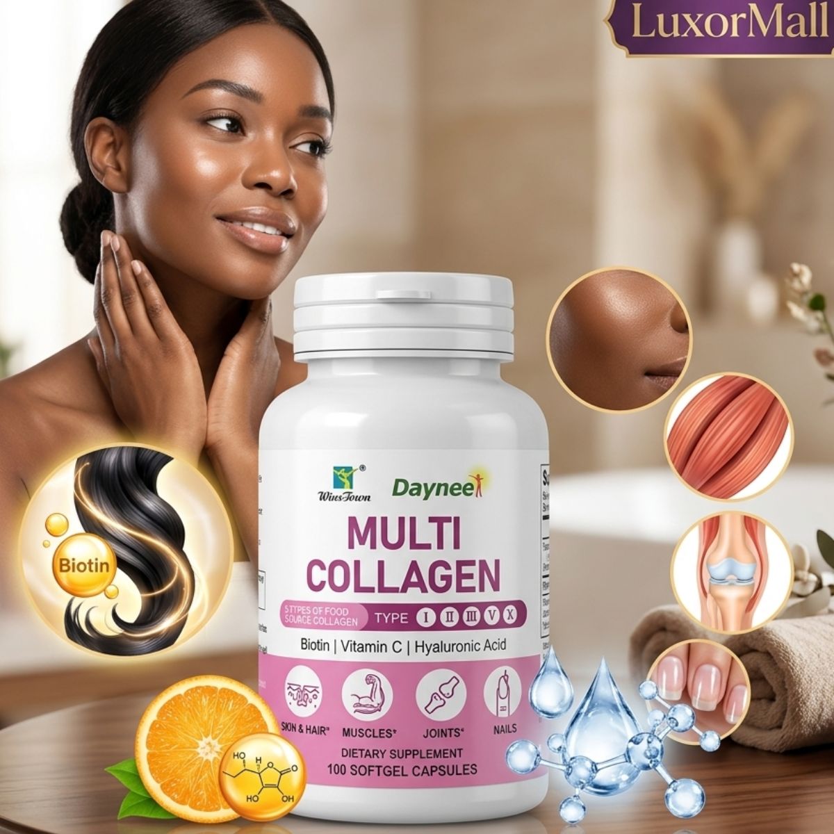 multi collagène pour beauté articulations peau cheveux
