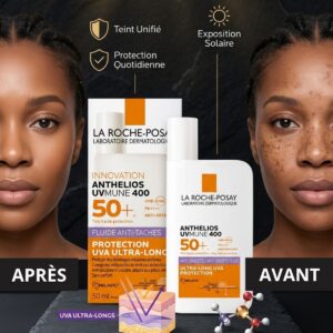 crème solaire anti taches la roche posay