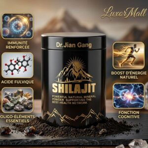 shilajit pur pour énergie et vitalité