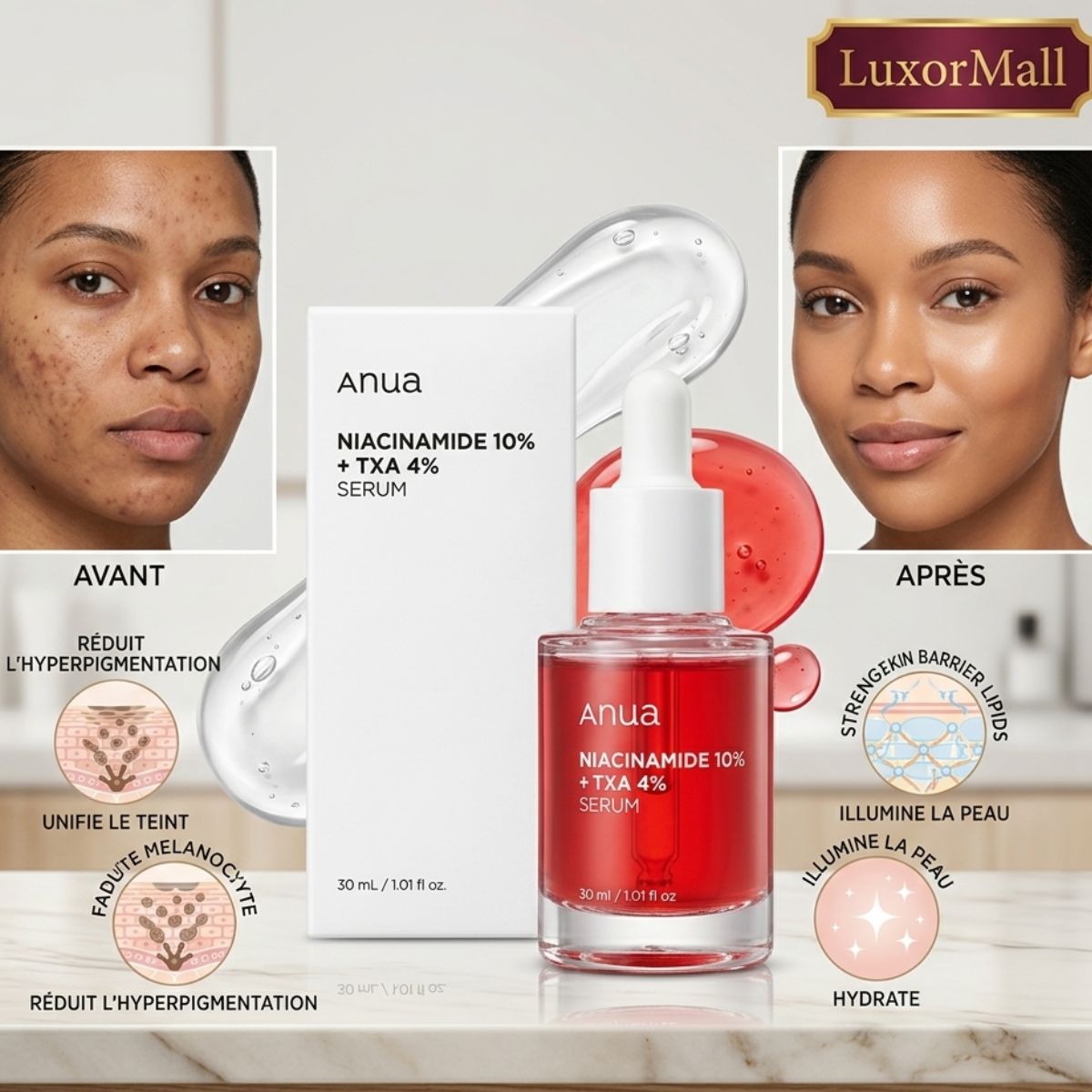 Accueil sérum anua anti taches hyperpigmentation