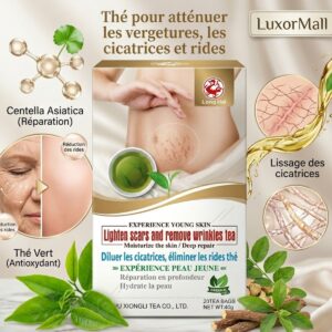 thé pour atténuer les vergetures cicatrices